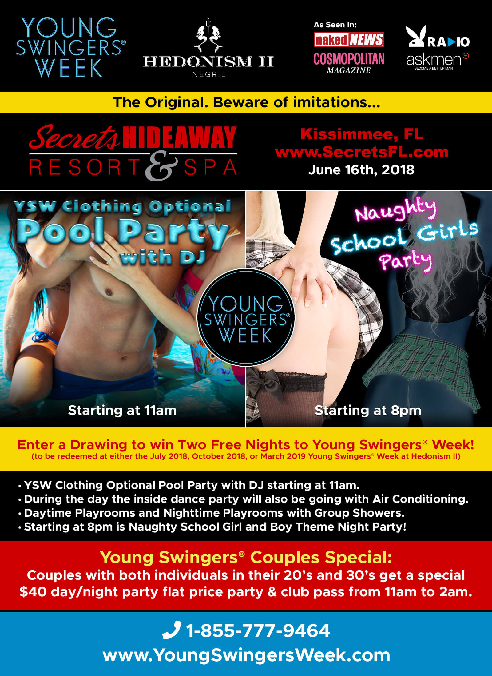 Young Swingers® Sponsored Party at Club Secret in Kissimmee, Florida
